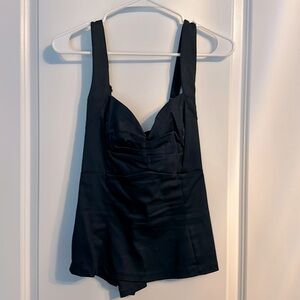 Pinup Couture Navy Trixie Top